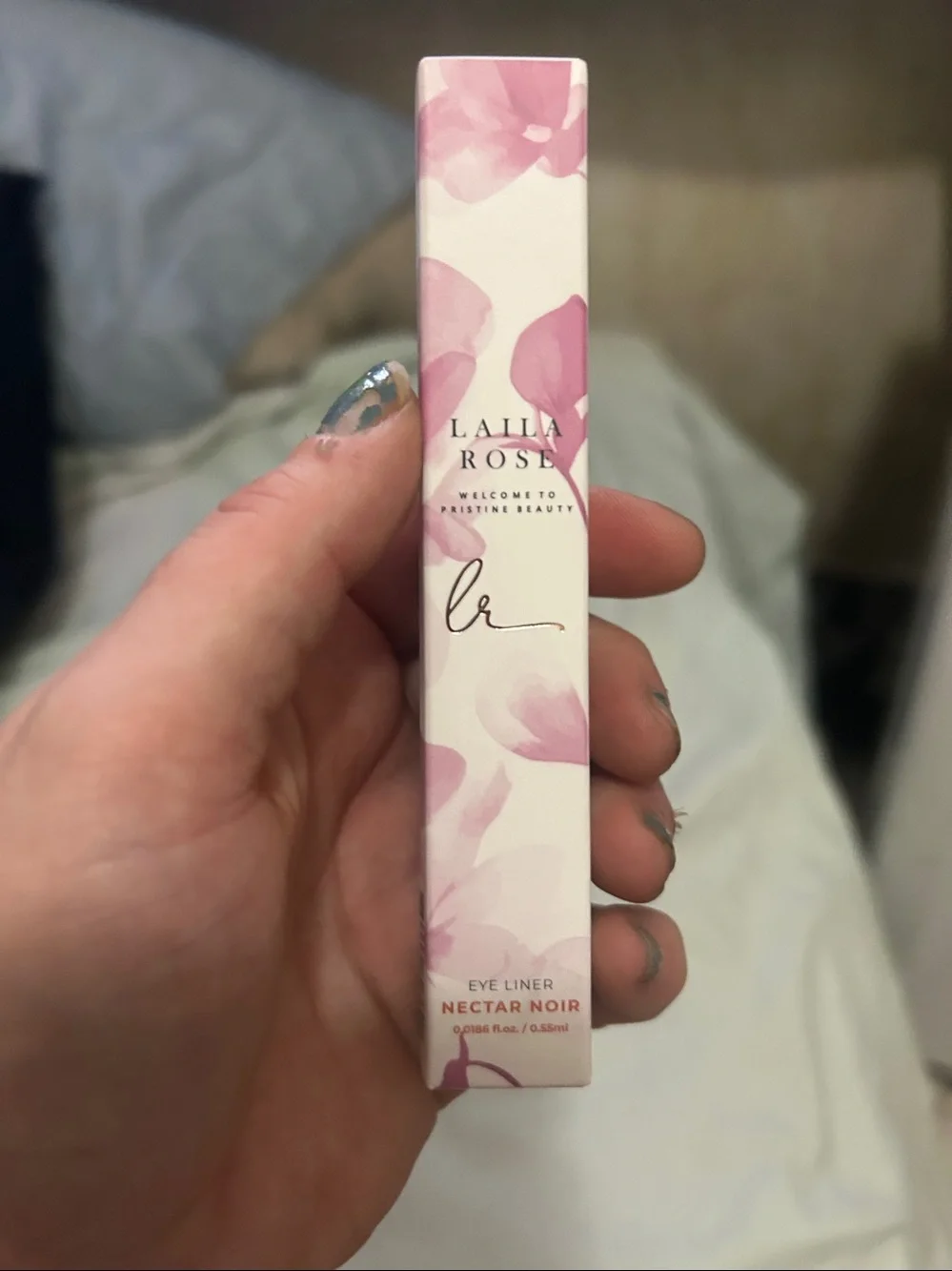 Laila Rose Liquid Eyeliner — White & Pink Packaging